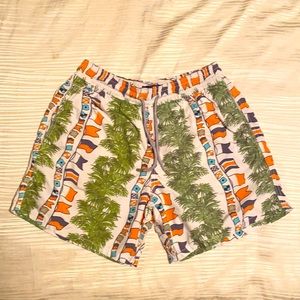 Vilebrequin Swimsuit Flags & Palm Trees Size L